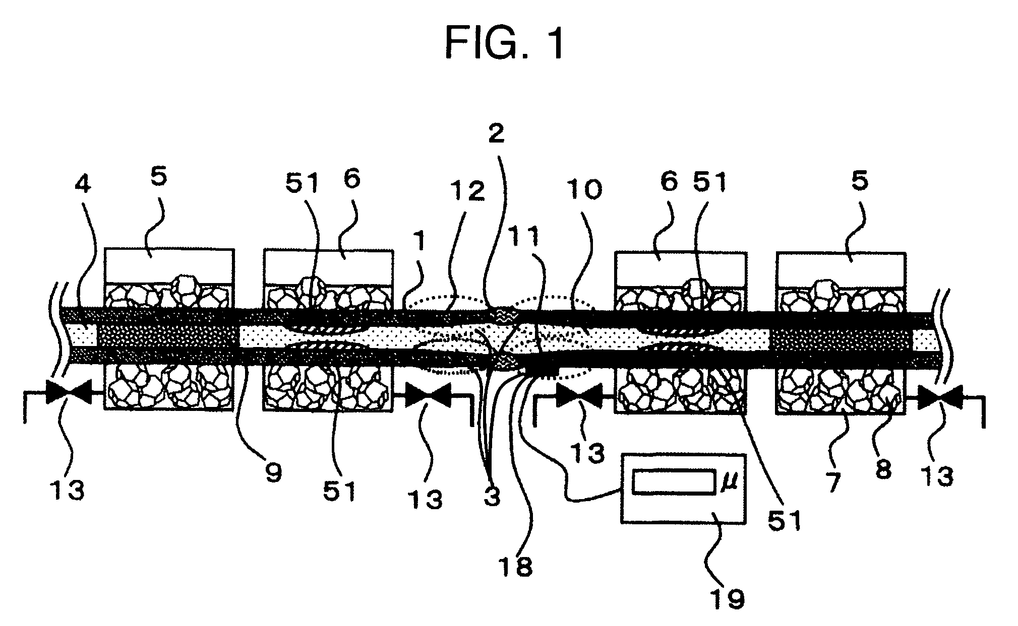 Method for improving residual stress in pipe and apparatus