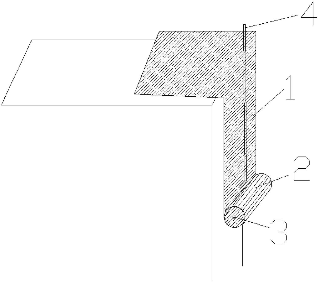 Preparation method of gcl vertical anti-seepage wall