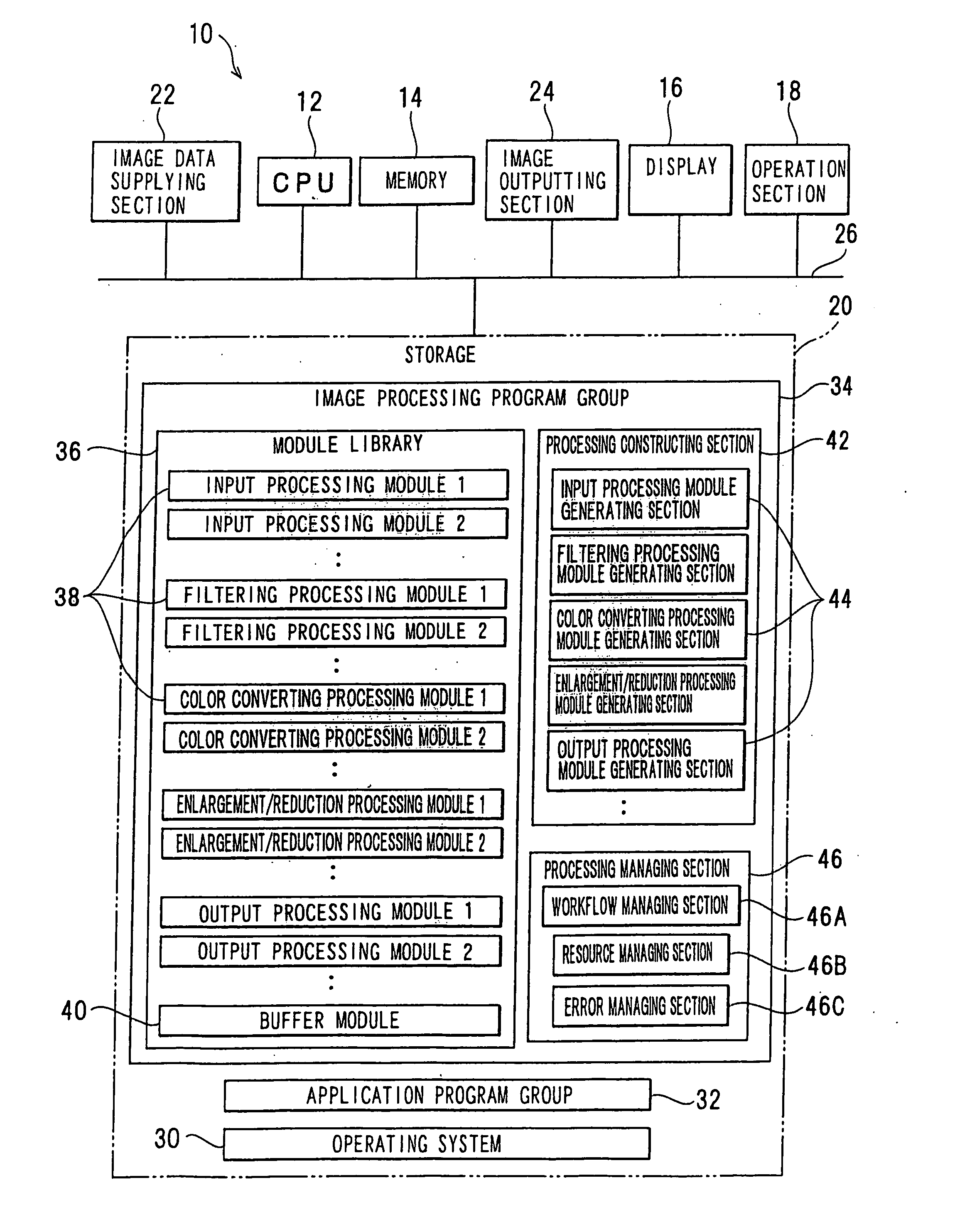 Image processing device, method, and storage medium which stores a program