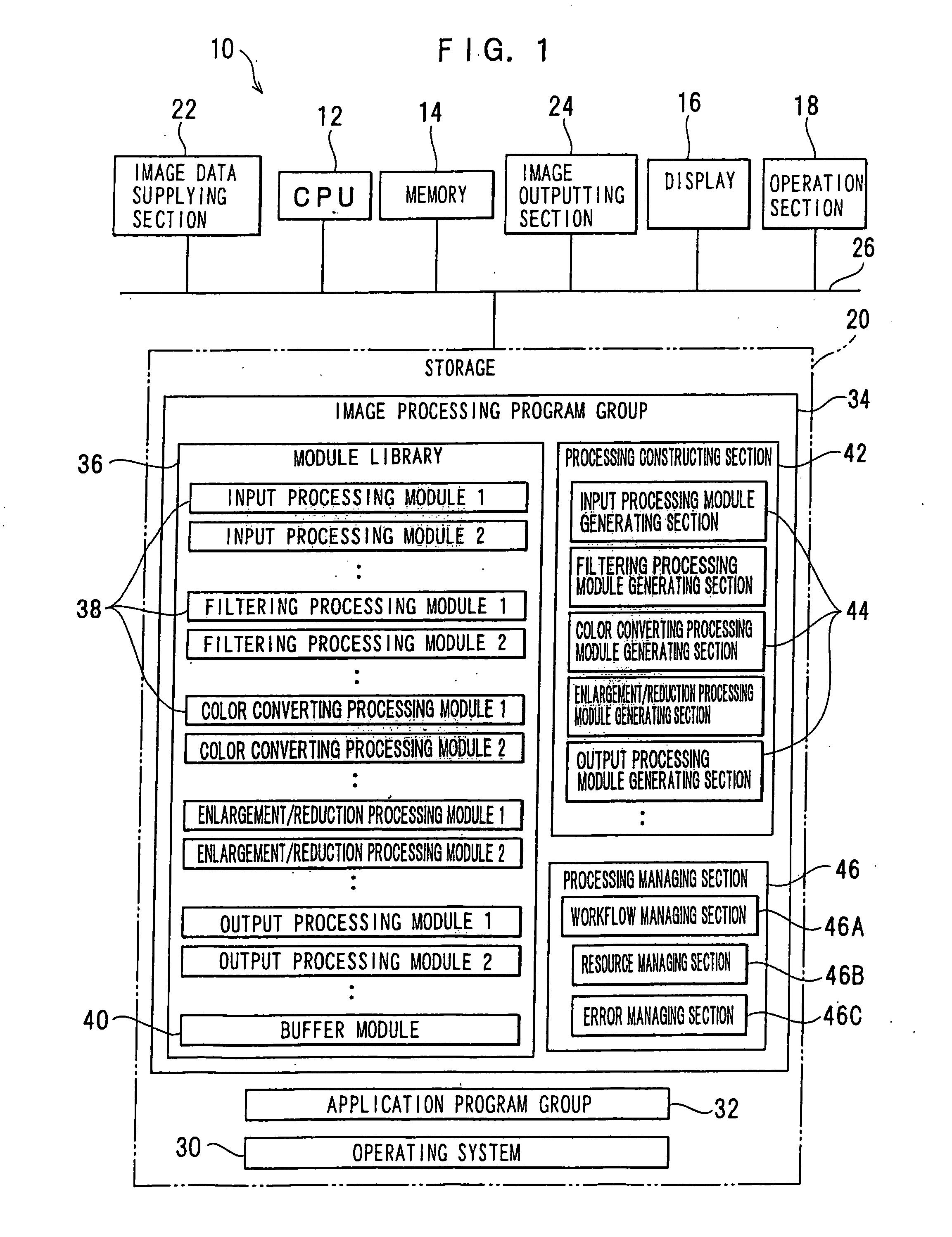 Image processing device, method, and storage medium which stores a program