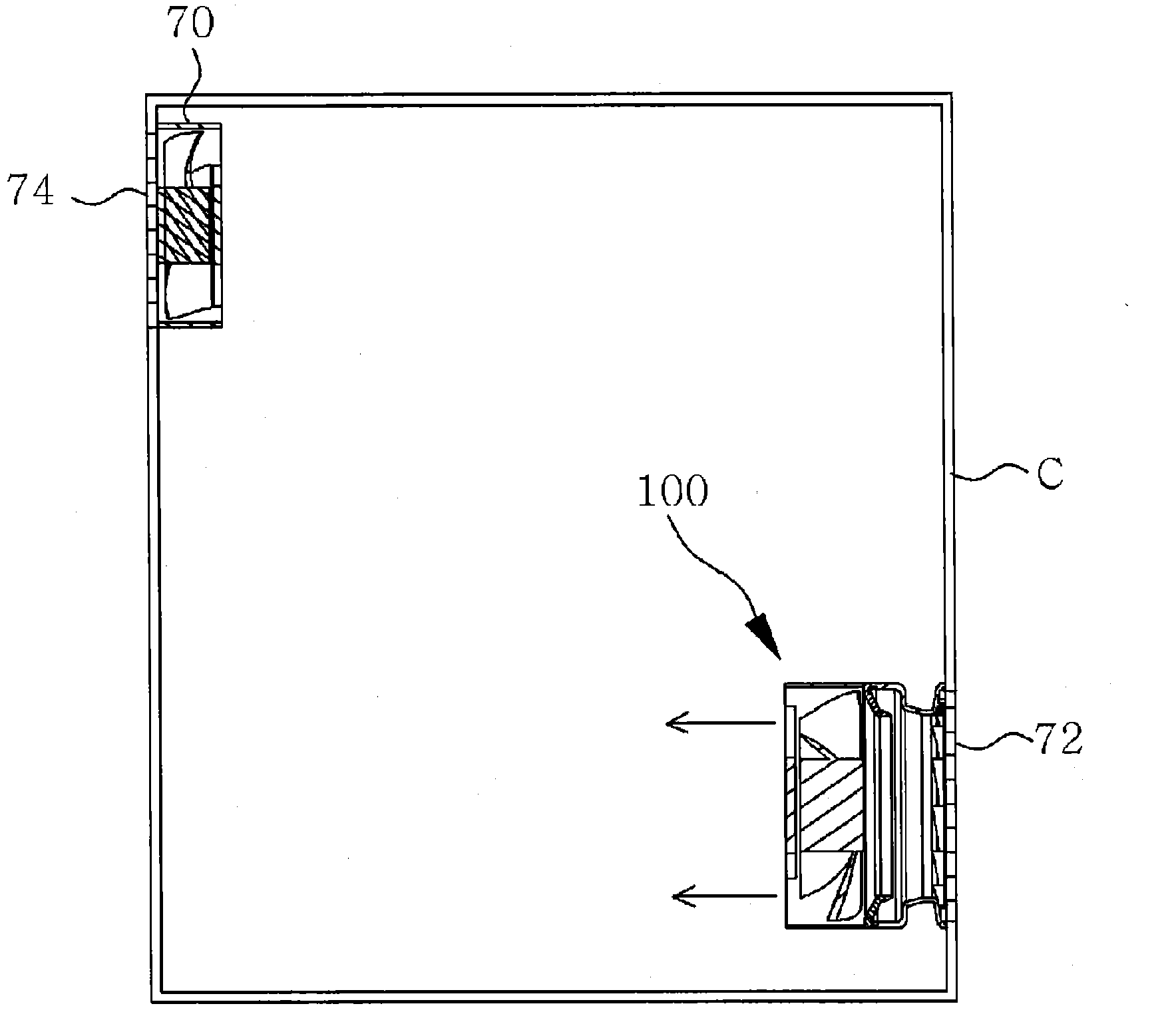 Fan module having dust-collecting function and dust-collecting unit for the same