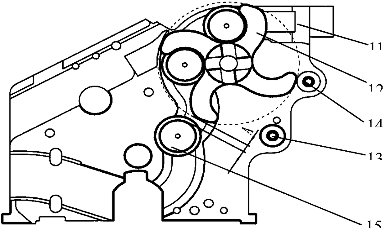 Auxiliary rammer for chained gun