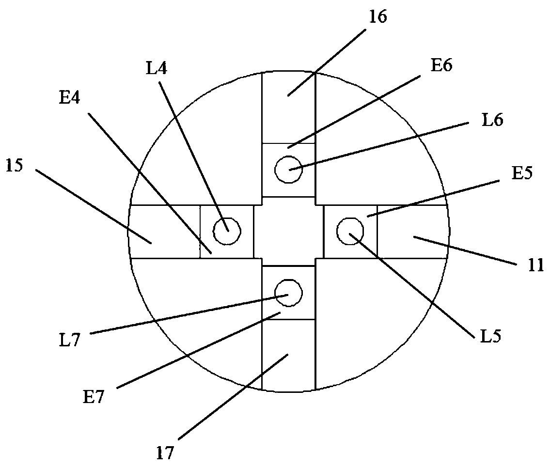 Miniaturized atomic interference gyroscope and measuring method