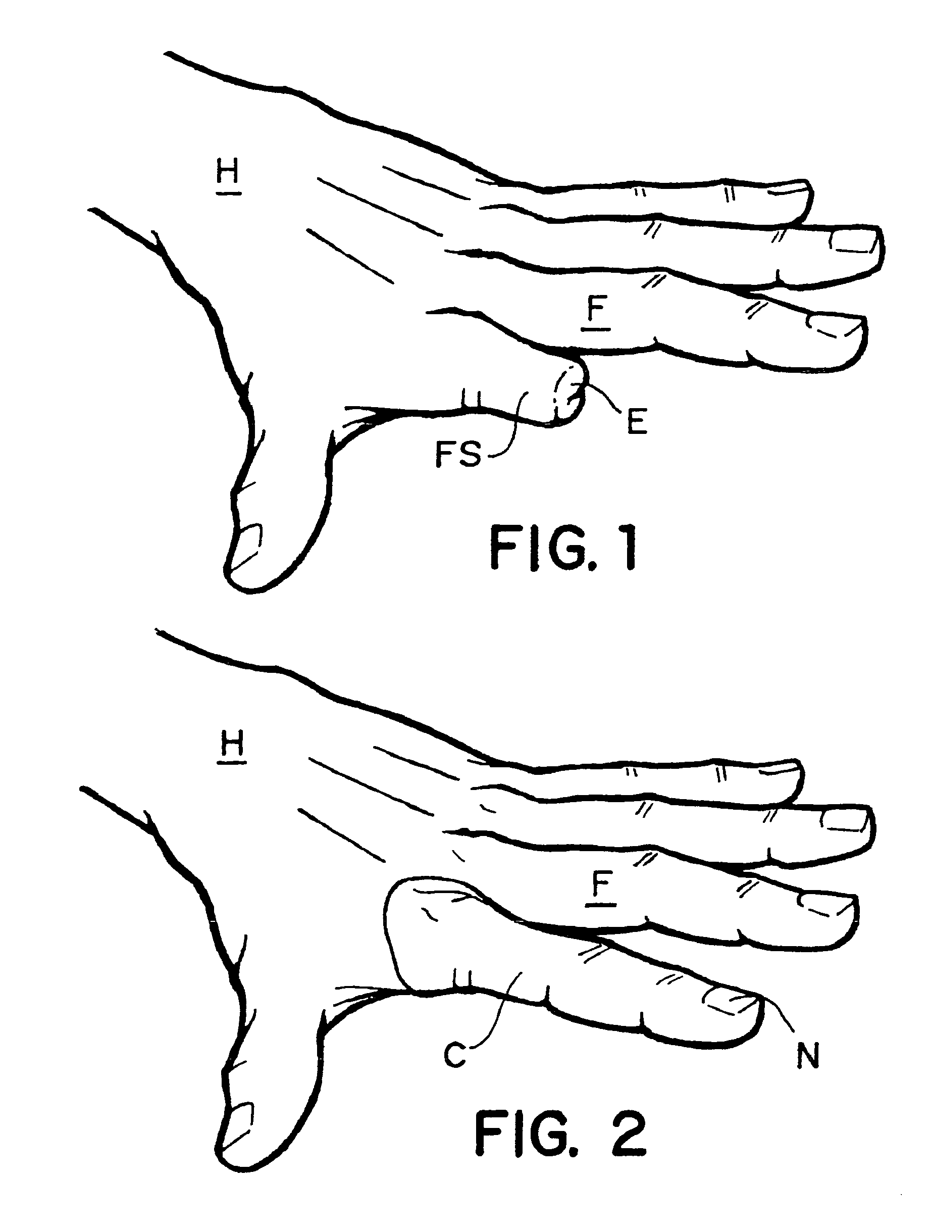 Articulated artificial finger assembly