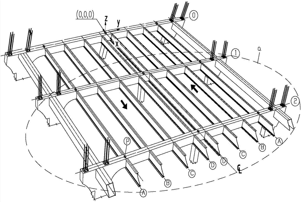 Transformation method for orthotropic steel bridge deck