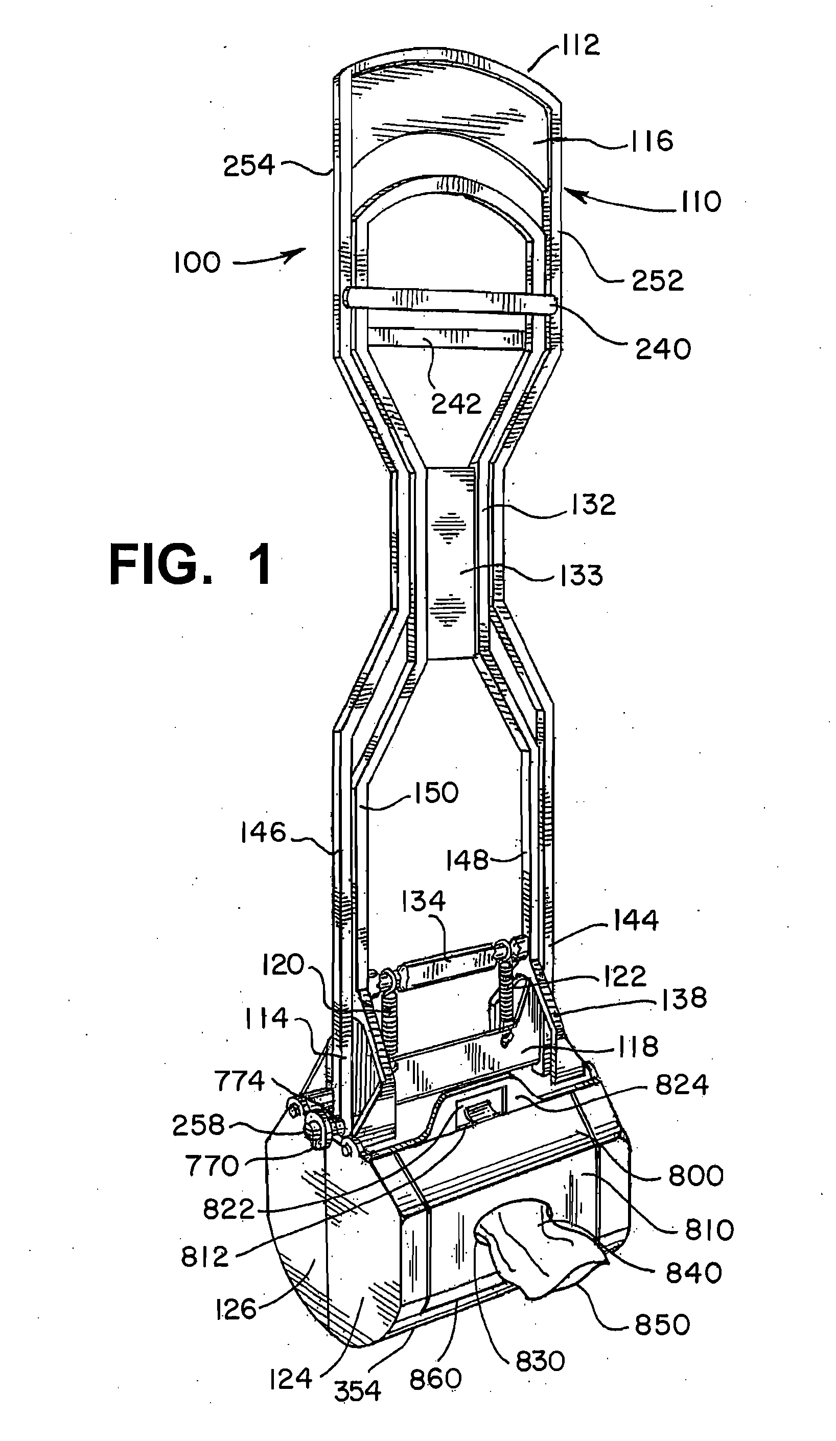 Animal waste collection device with integrated bag dispenser