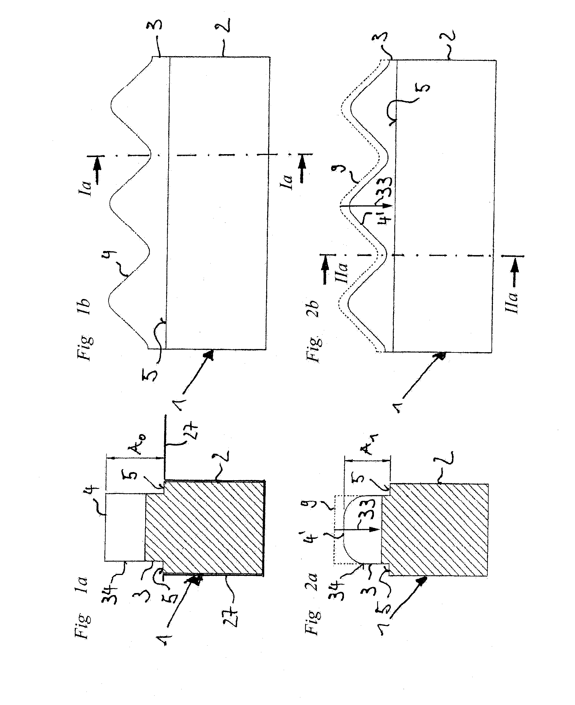 Comminuting tool and comminuting device with such a comminuting tool, as well as a method for determining the state of wear of such a comminuting tool