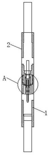 10-core connector with airtight waterproof function