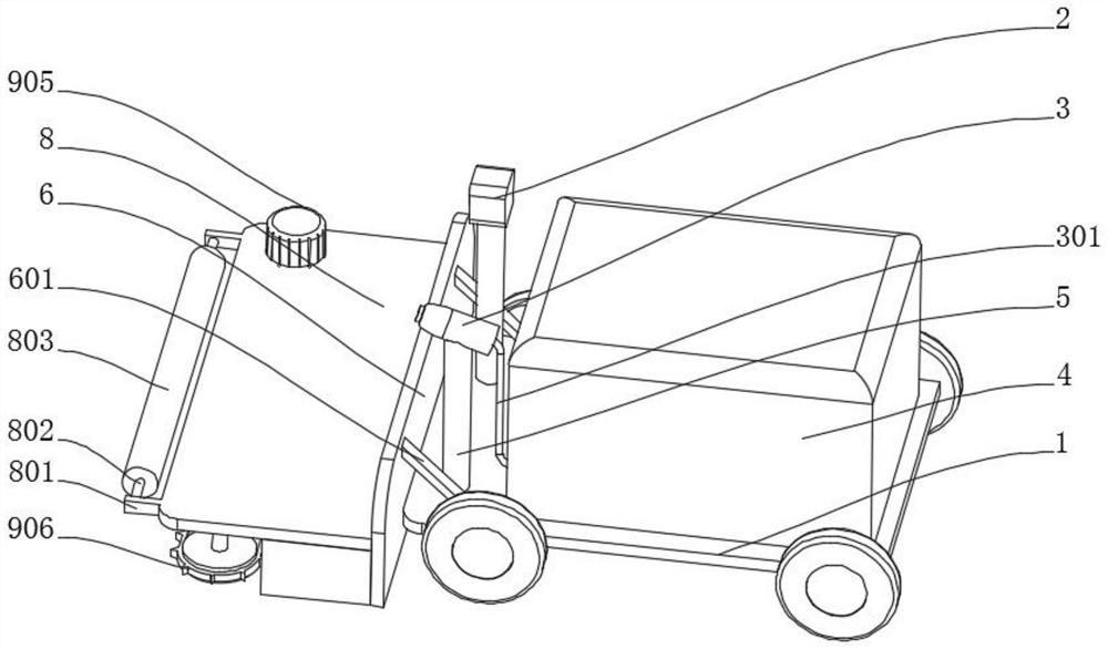 An autonomous fire-fighting unmanned vehicle for forest firefighting