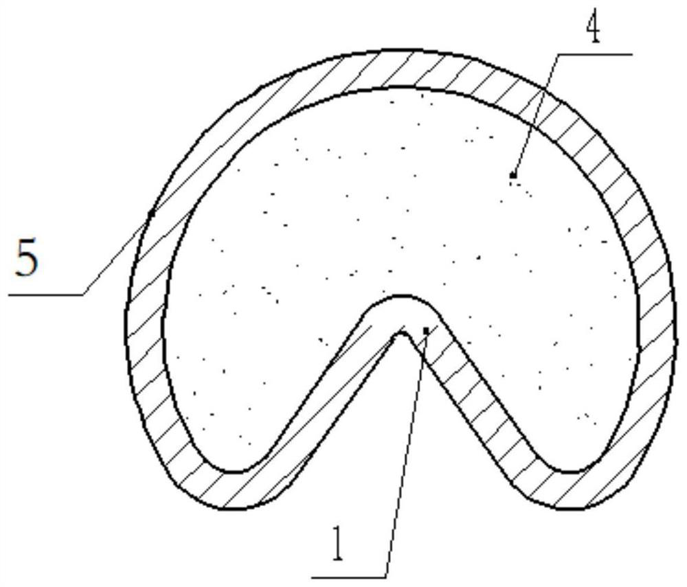 Flexible energy gathering line cutter