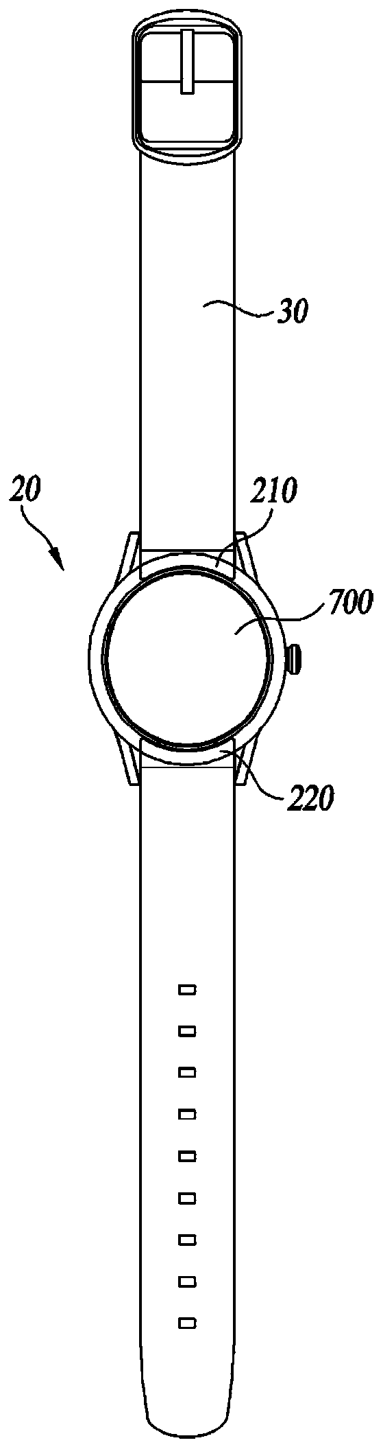 Wearable terminal and method for operating same