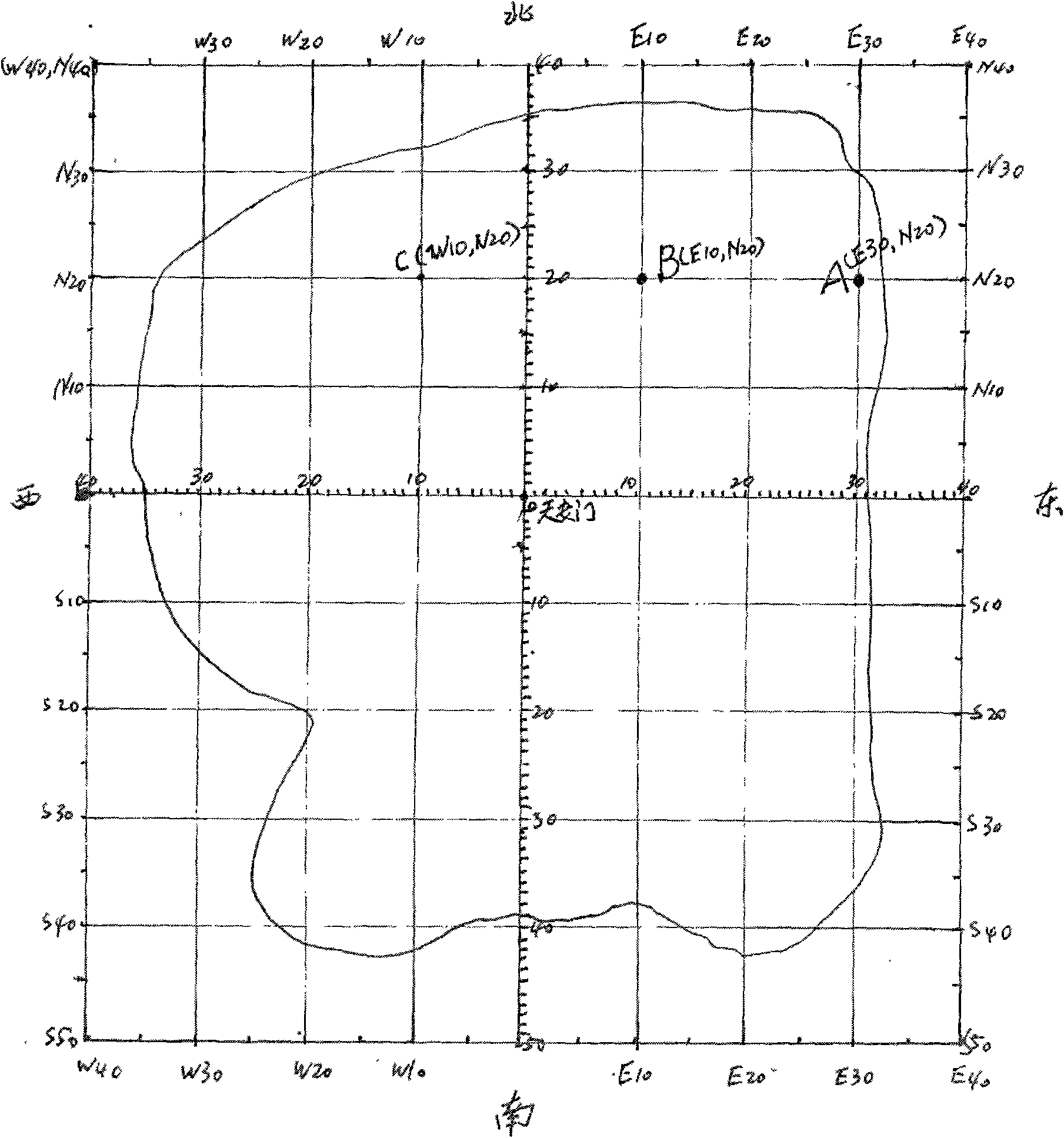 Method for accurately positioning digital map