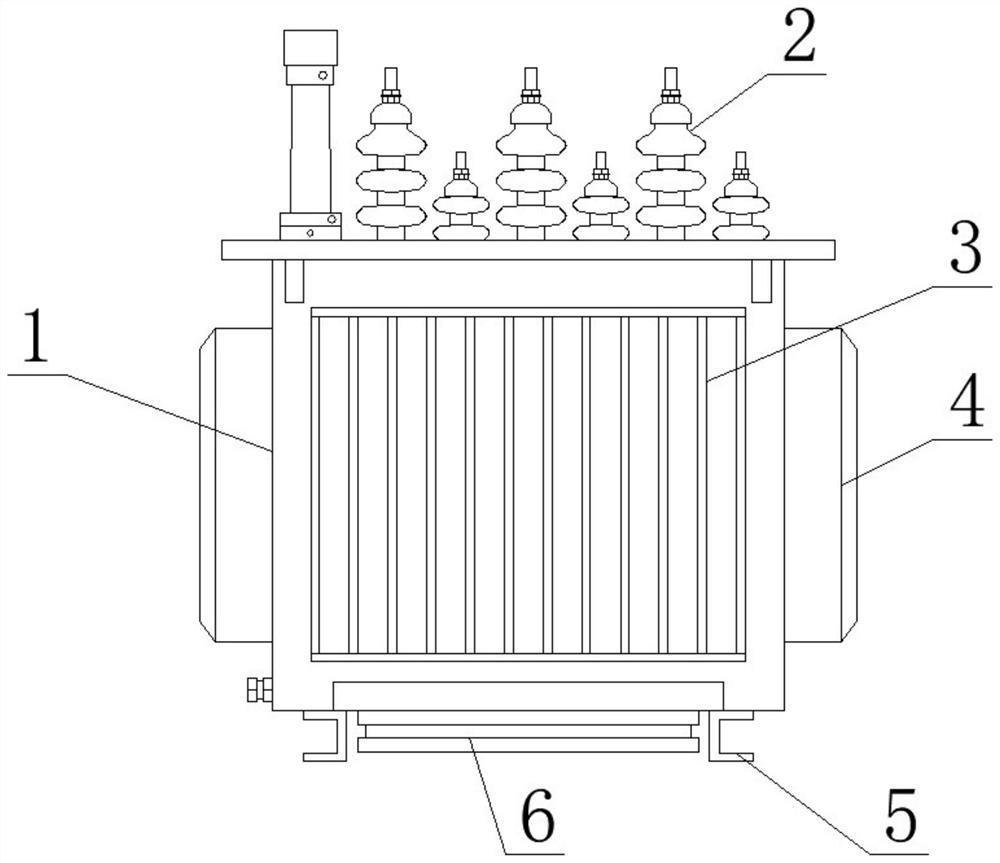 Transformer shell with heat dissipation function