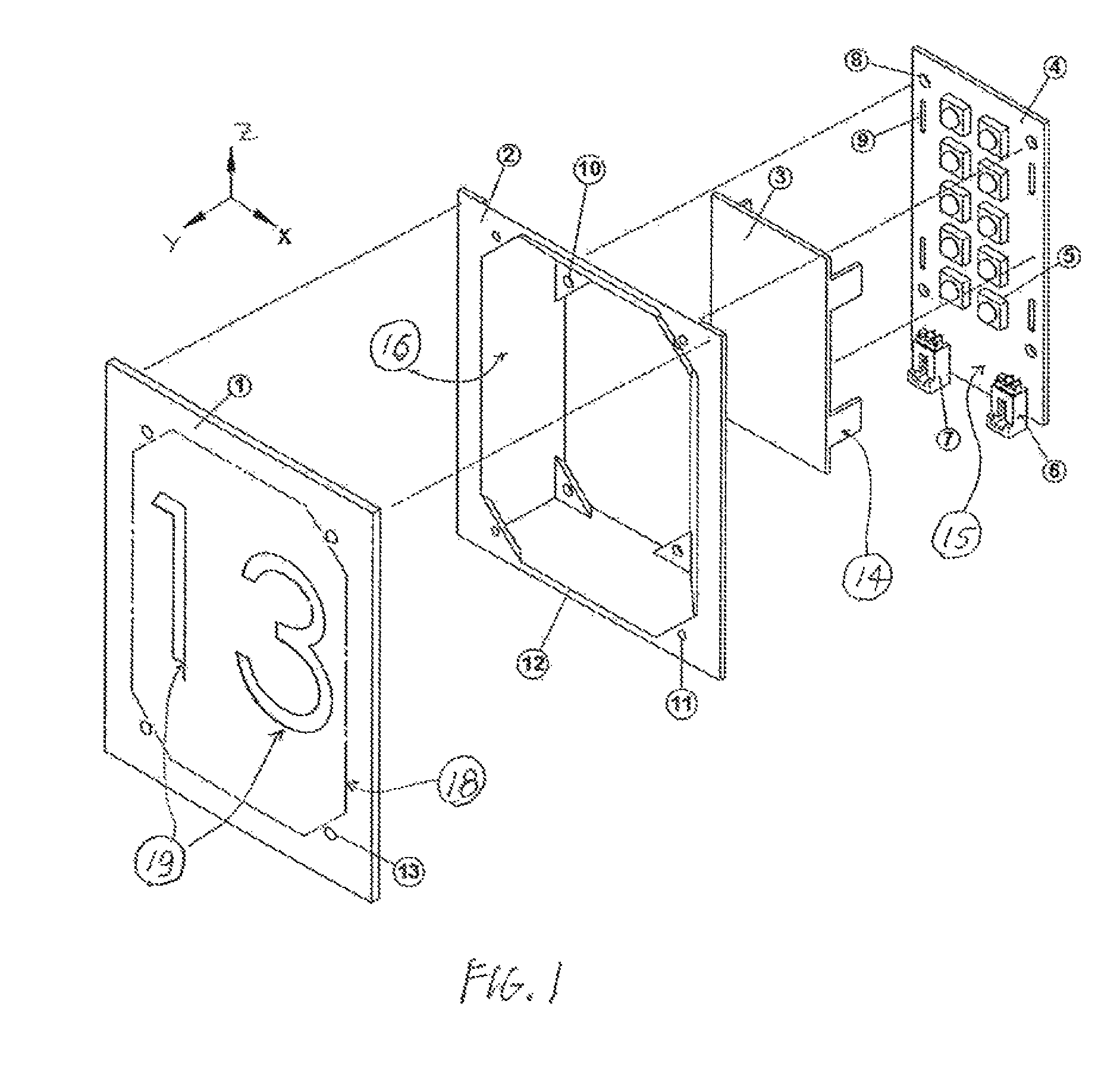 Low-cost solid-state identification device