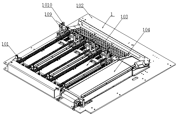 Silicon wafer separation and loading machine for silicon wafer production