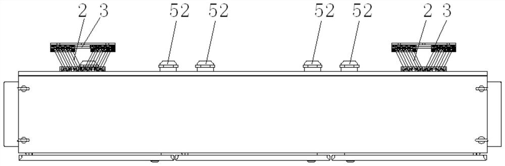 A shock absorbing device and a shock absorbing method for an electric control box