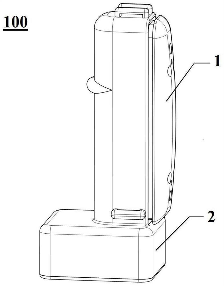 Multi-posture gripping force sense test device and gripping force sense and position sense test method