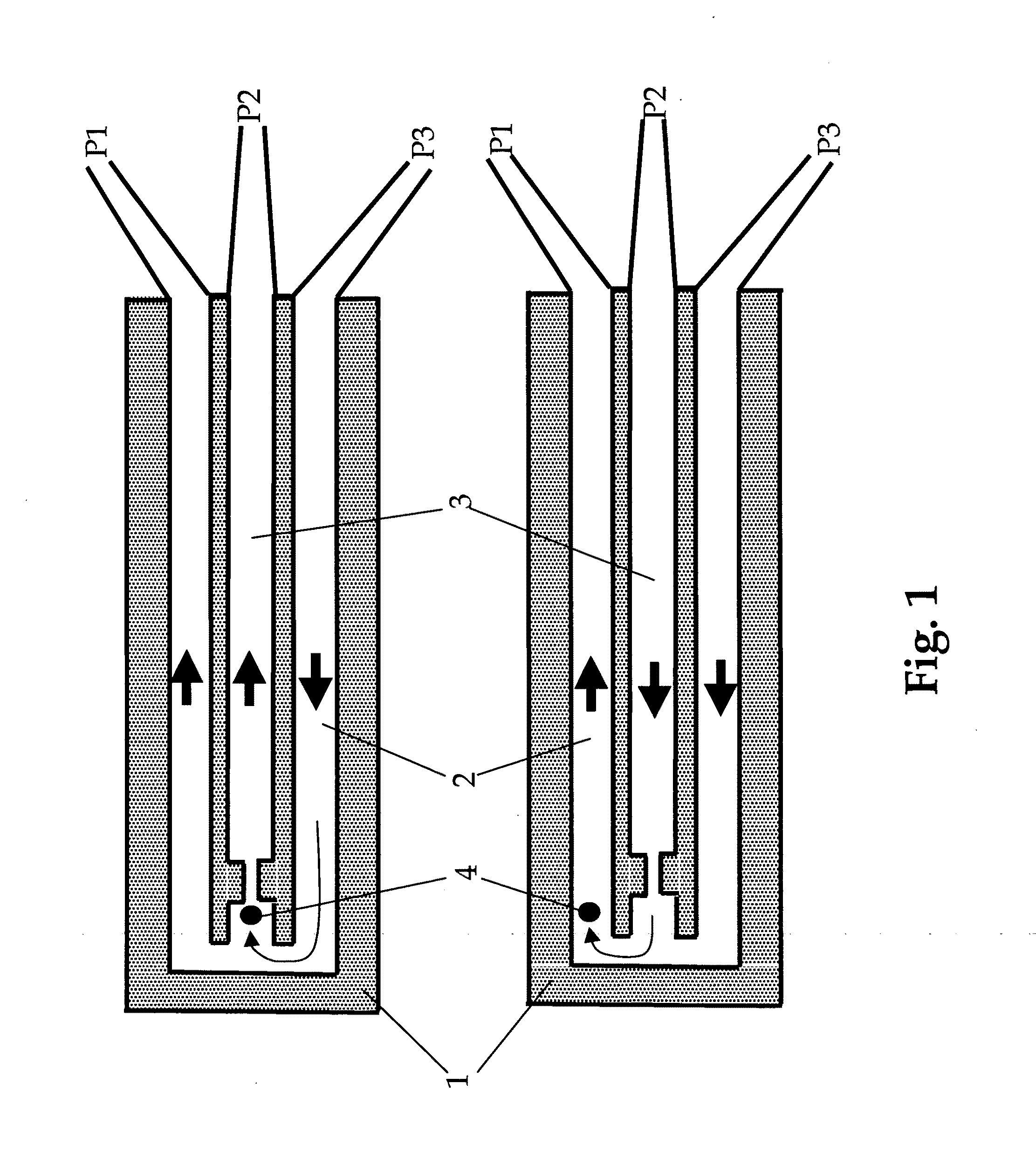 Method and apparatus for trapping single particles in microfluidic channels