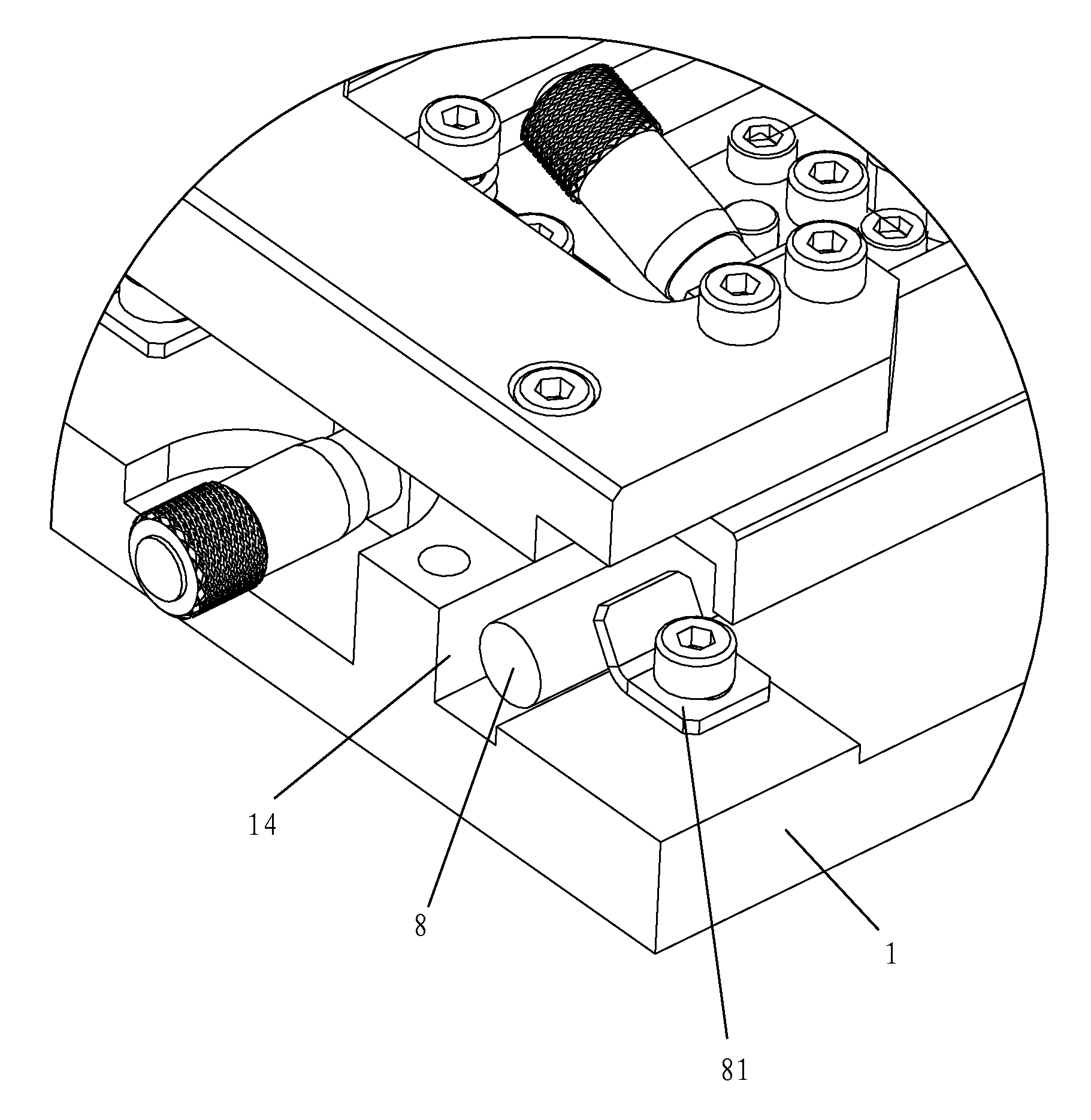 Print head mounting and adjusting mechanism