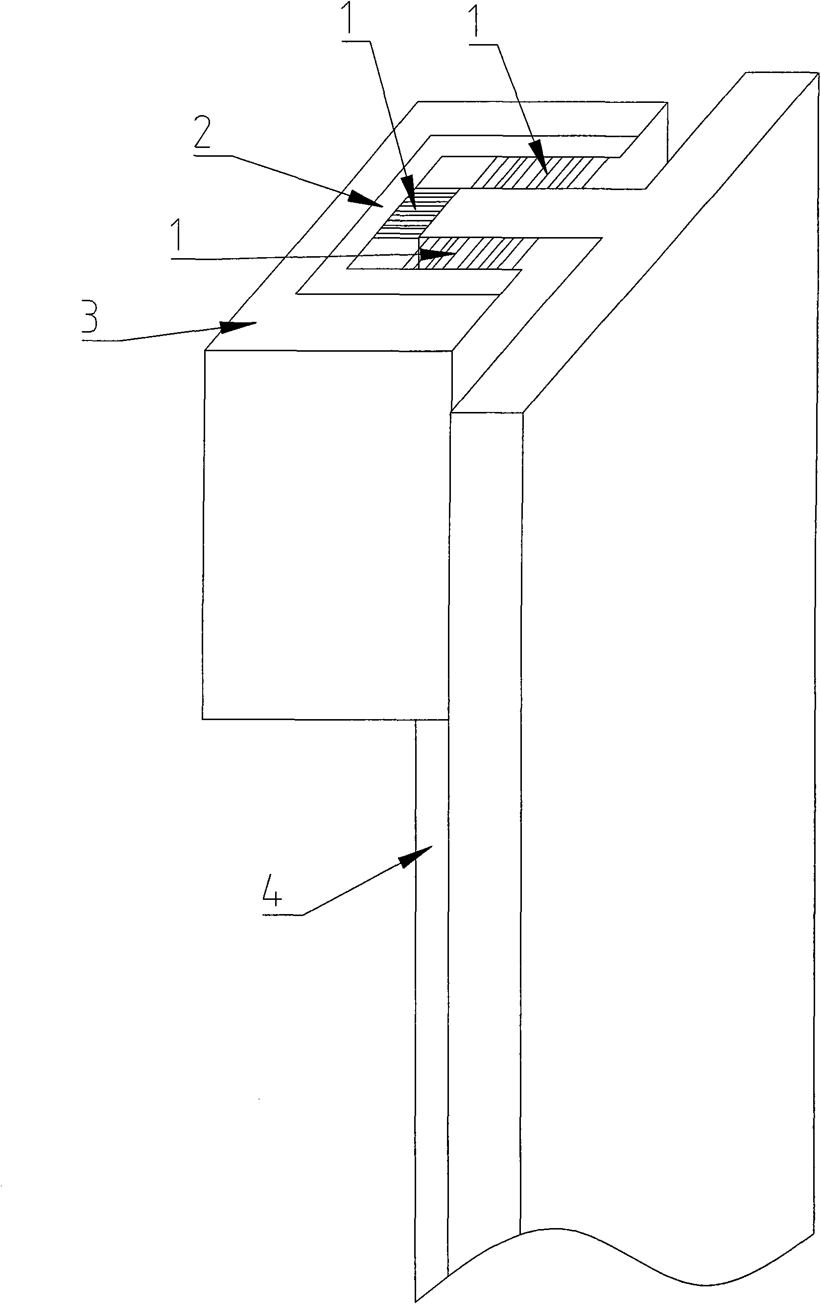 Device for automatically cleaning guide rails of elevator