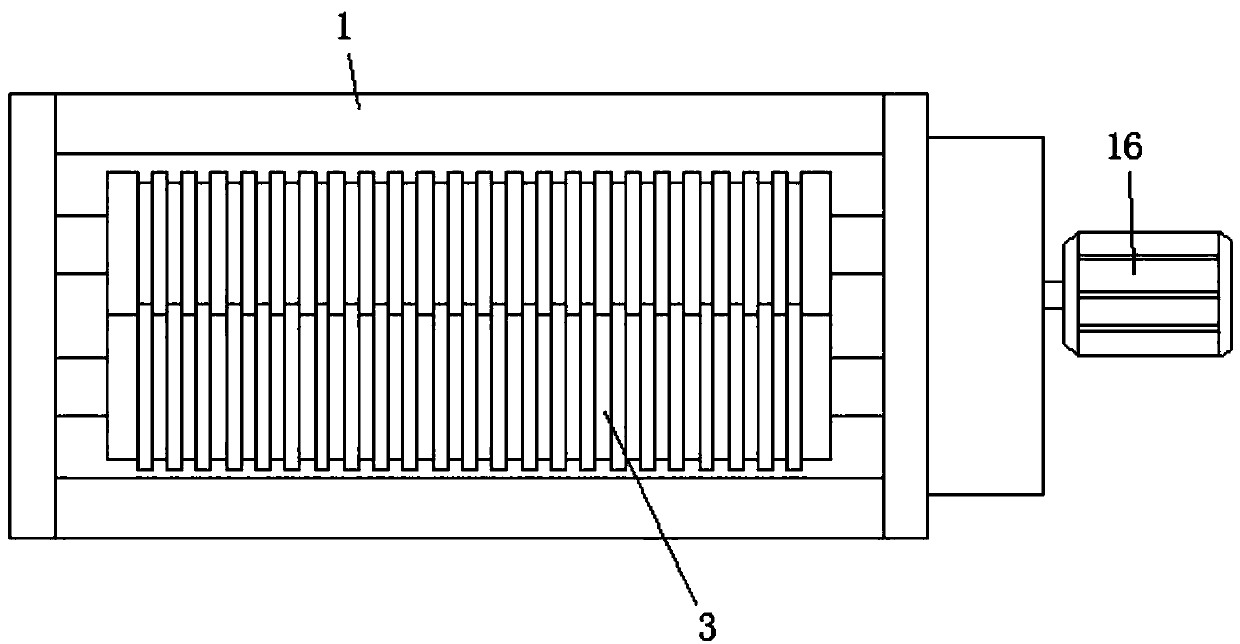 Office paper shredder with compression function