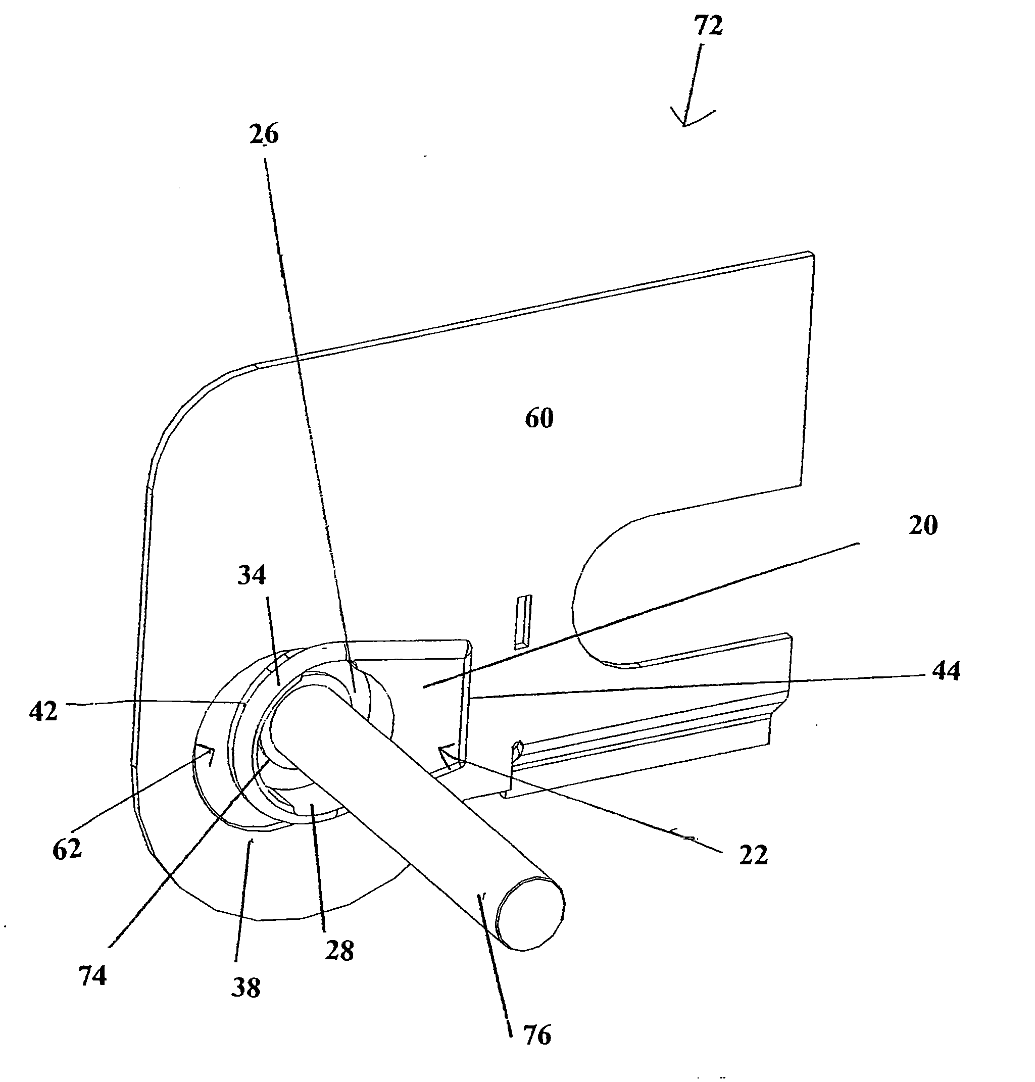 Bearing Housing for a Conveyor Assembly and Bearing Assembly System