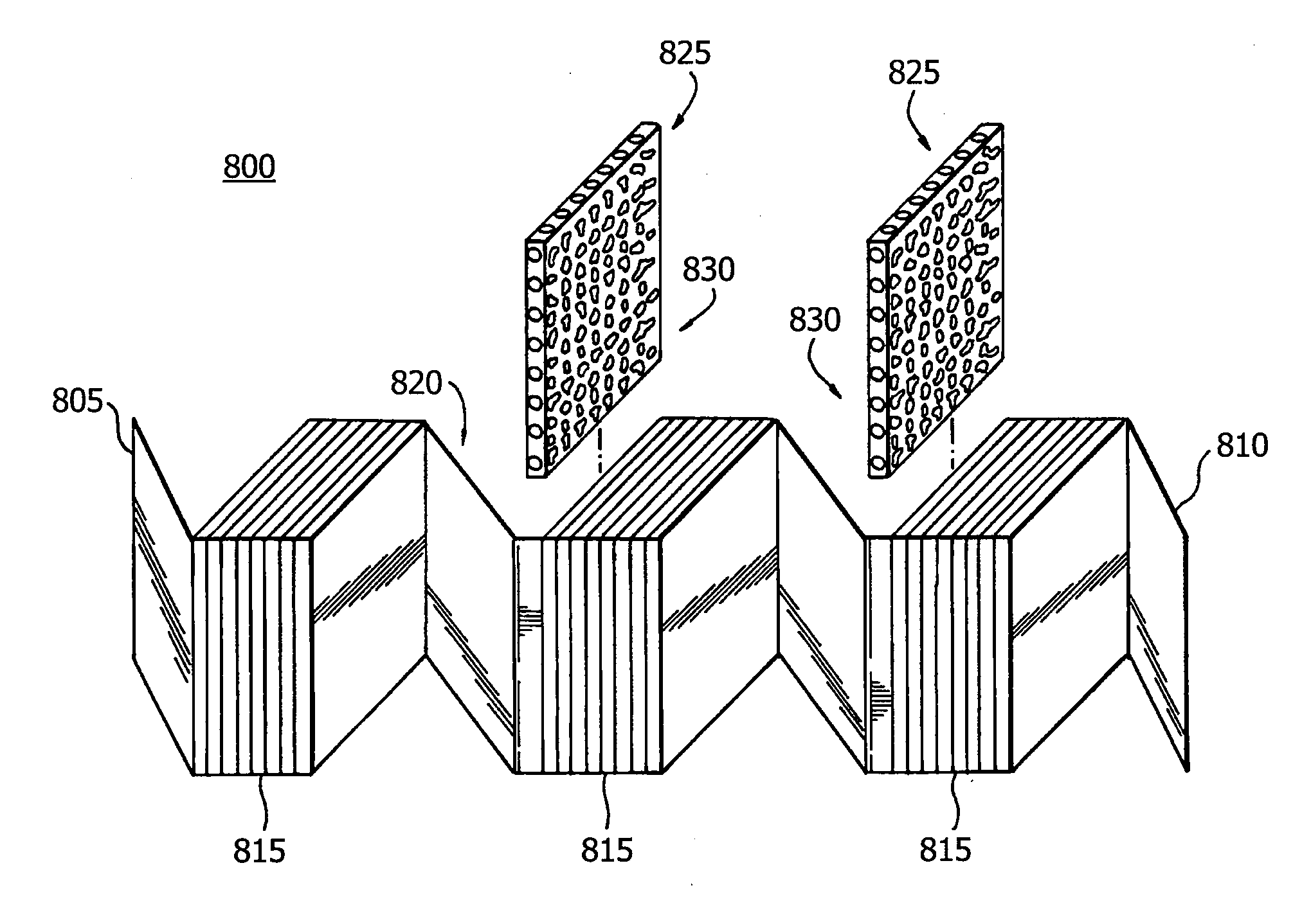High voltage EDLC cell and method for the manufacture thereof