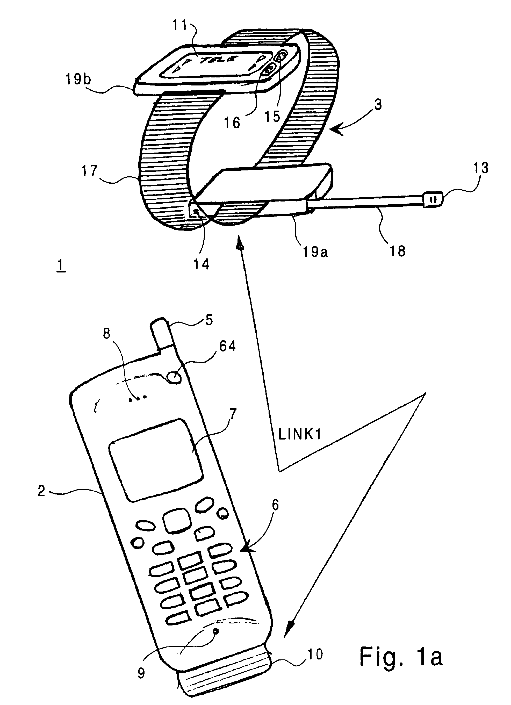 Personal mobile communications device having multiple units