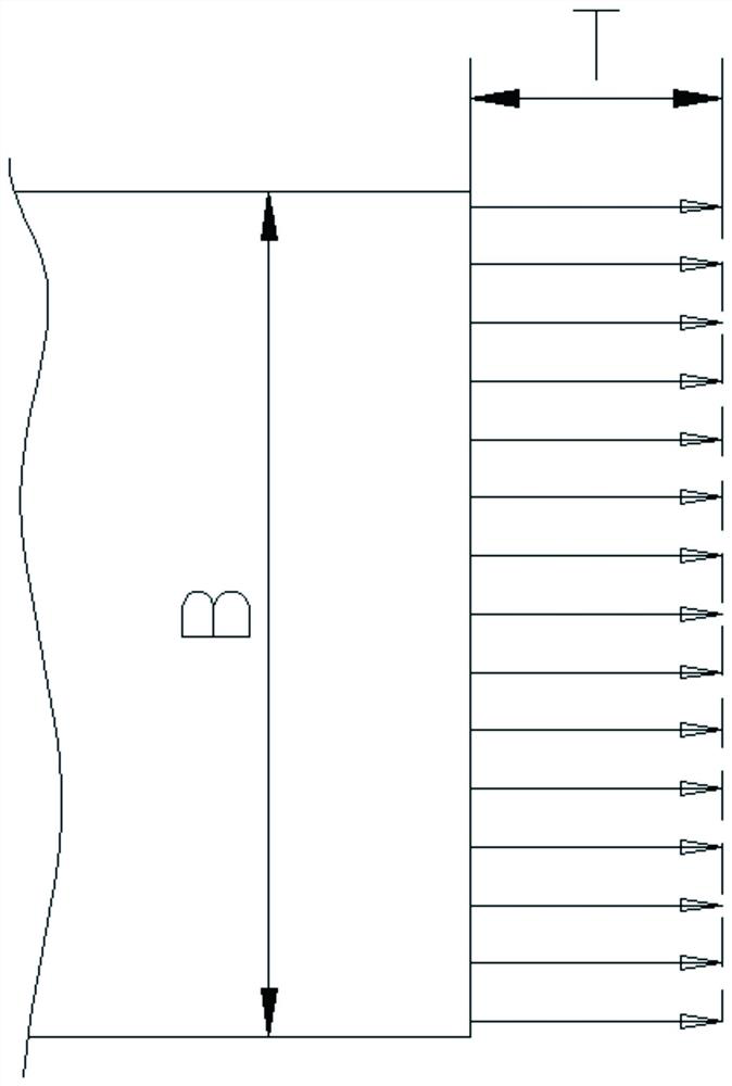 Rolling method for wide metal strap foil