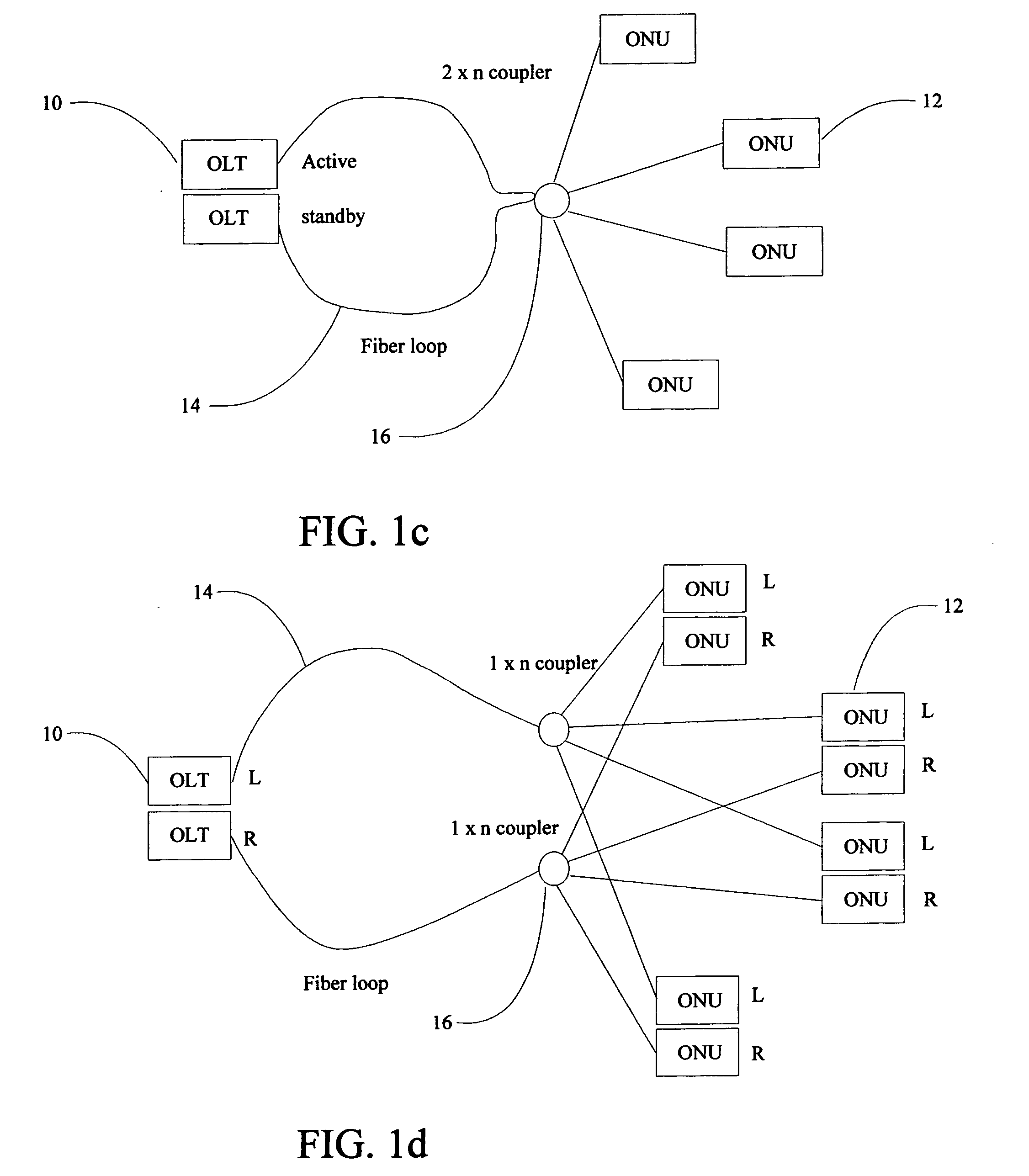 System and apparatus for a carrier class WDM PON accommodating multiple services or protocols