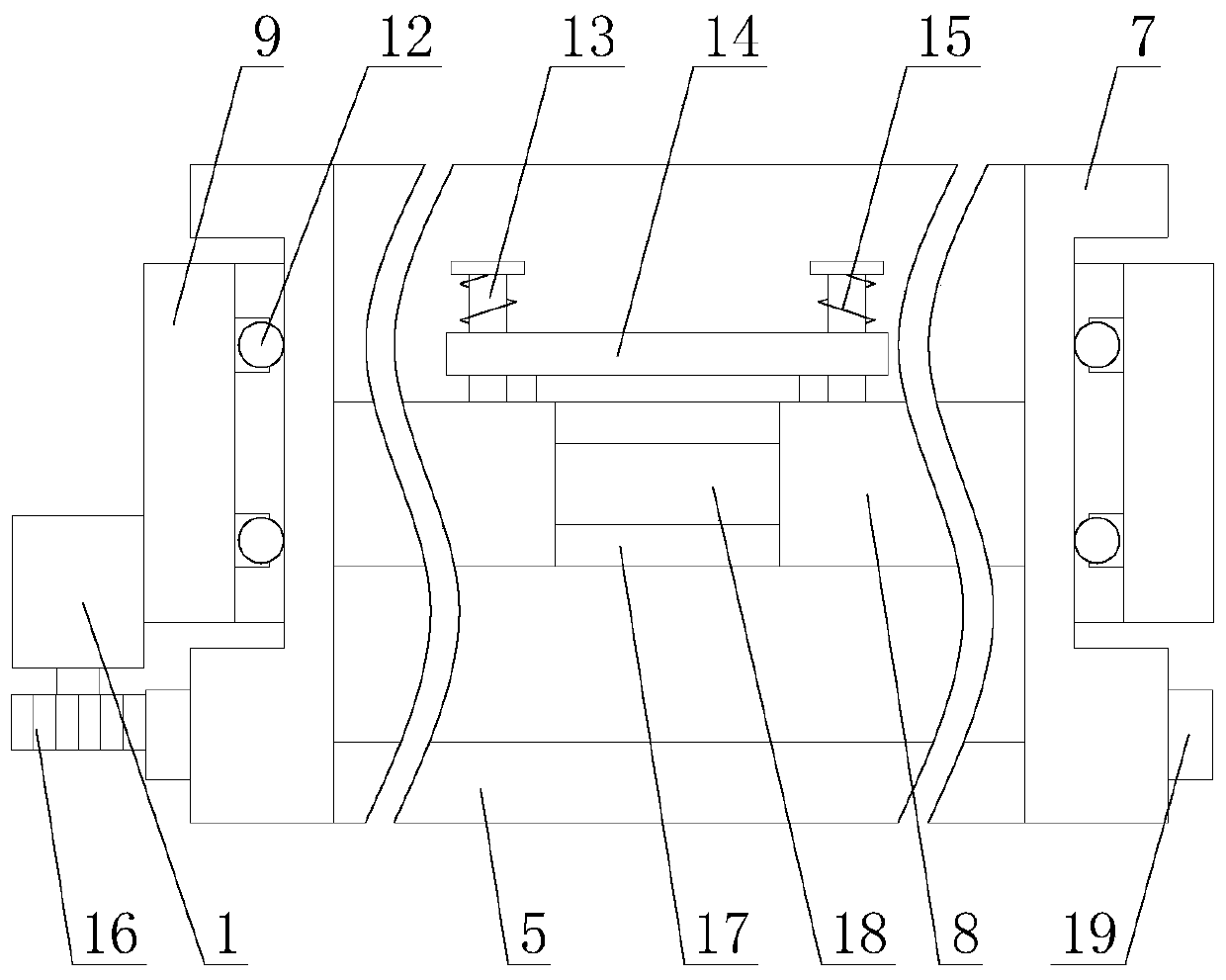 Pesticide detection device with extraction function for agricultural product detection