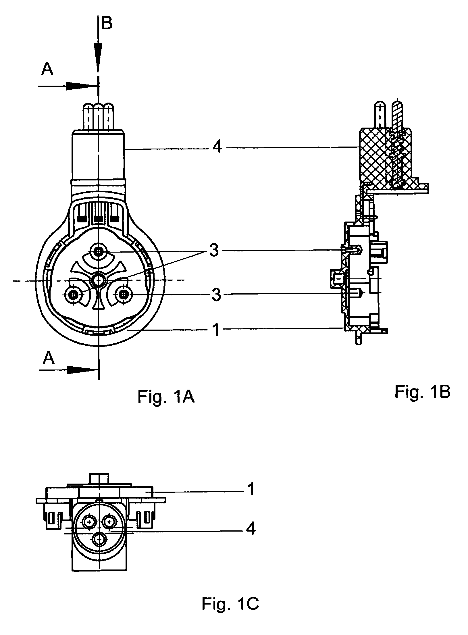 Method for producing a plastic housing comprising an incorporated guide and/or bearing for mechanical components