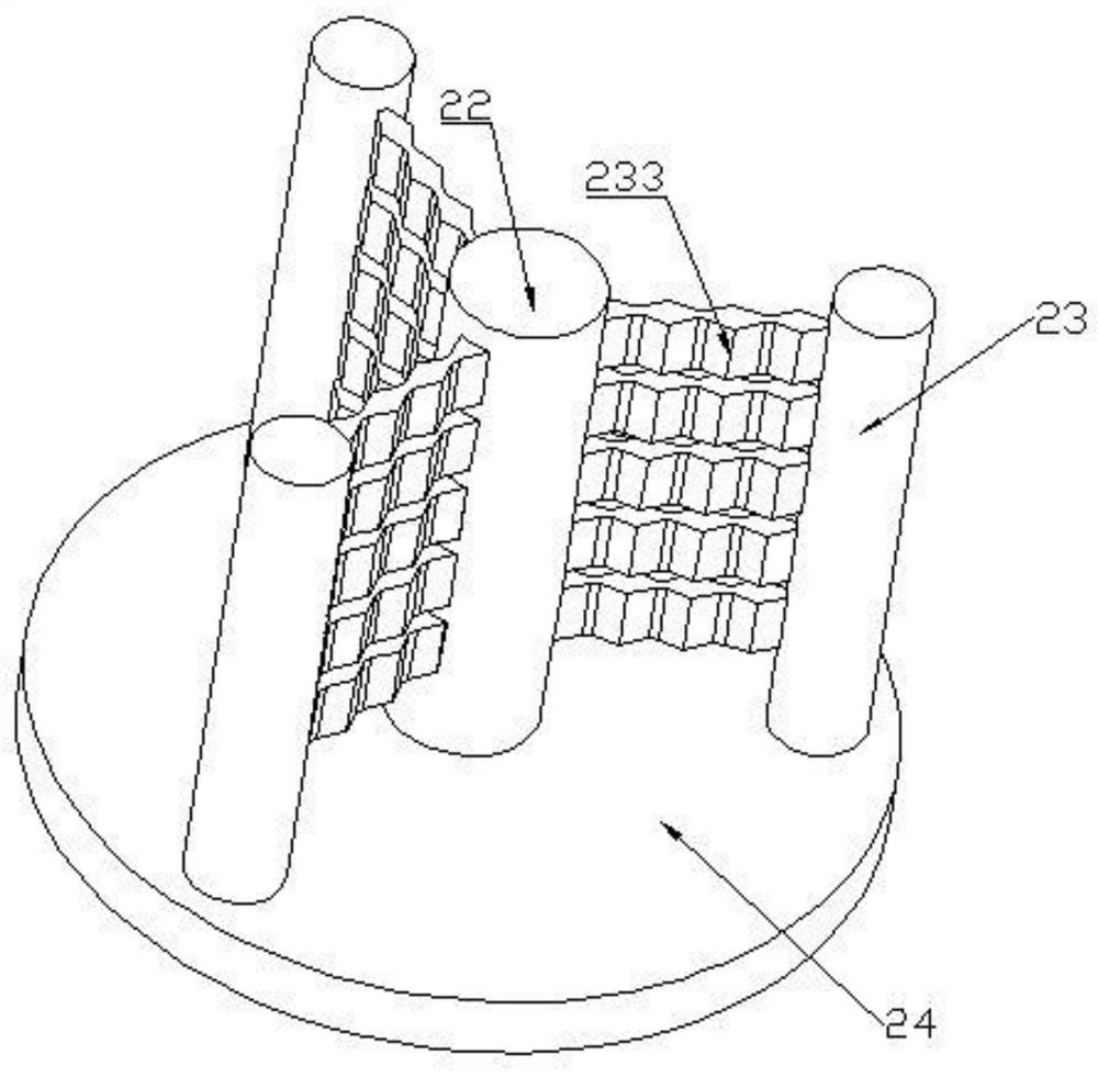 Reciprocating type multilayer motor-driven plate grinding device