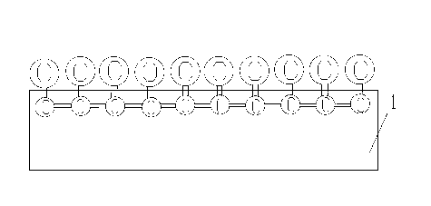 Thermal annealing method for manufacturing hydrogen end group conducting channel on diamond face