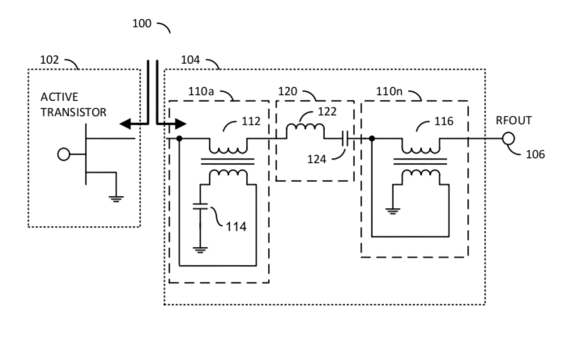 Power amplifier with improved bandwidth