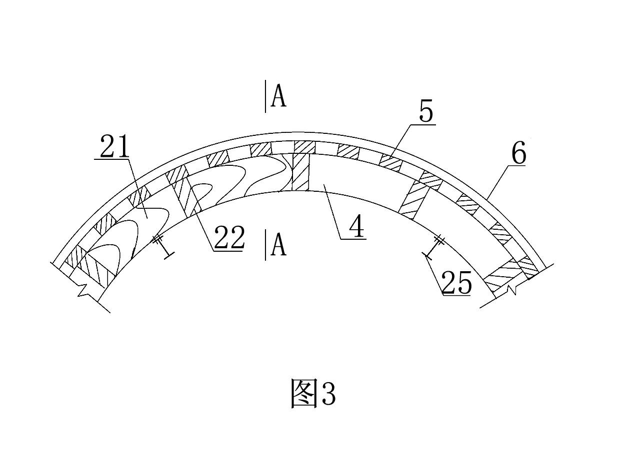 Full-section overall casting construction method for circulating water pipe ditch of nuclear power plant