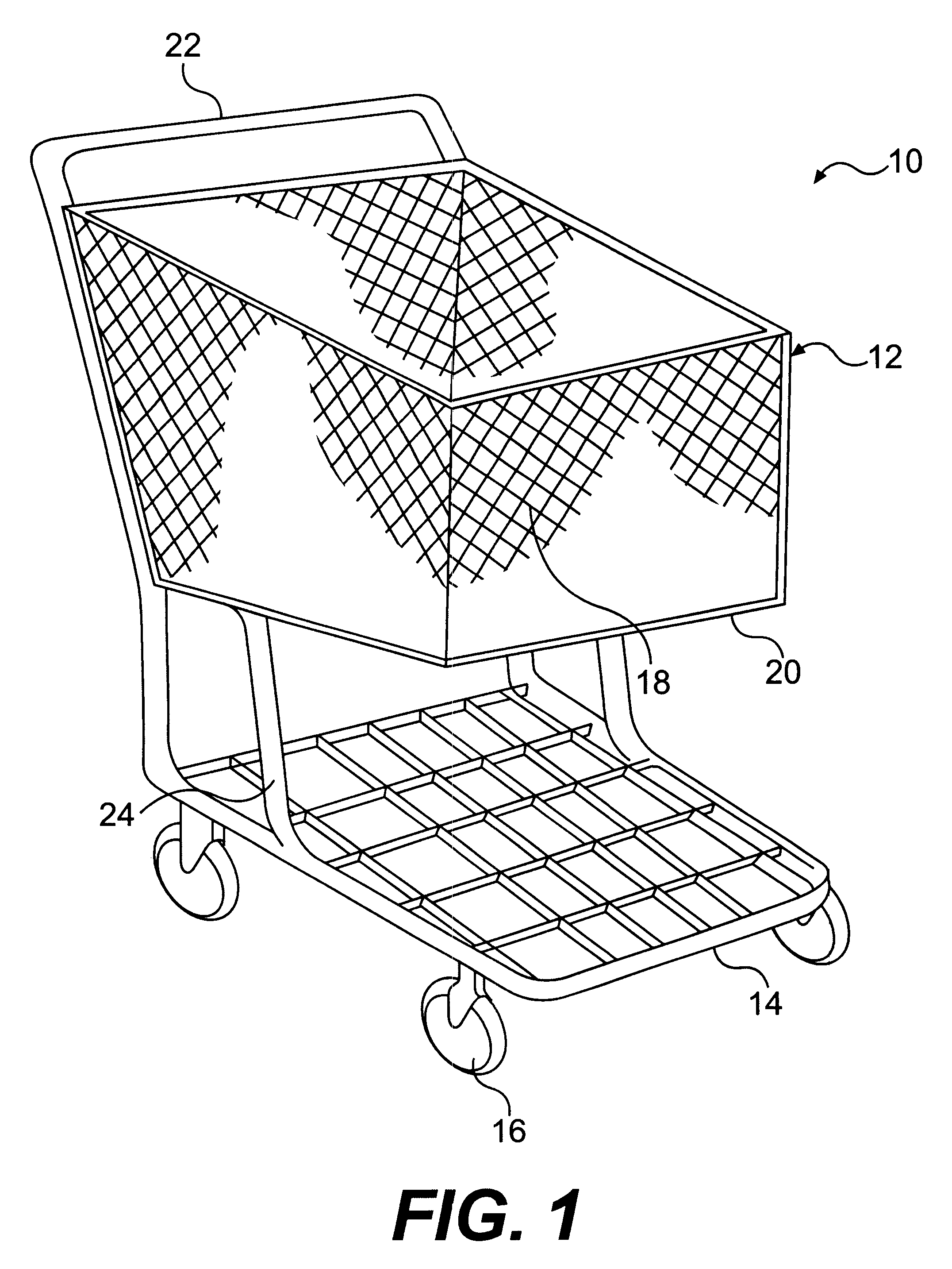 Method of molding a cart using molding processes