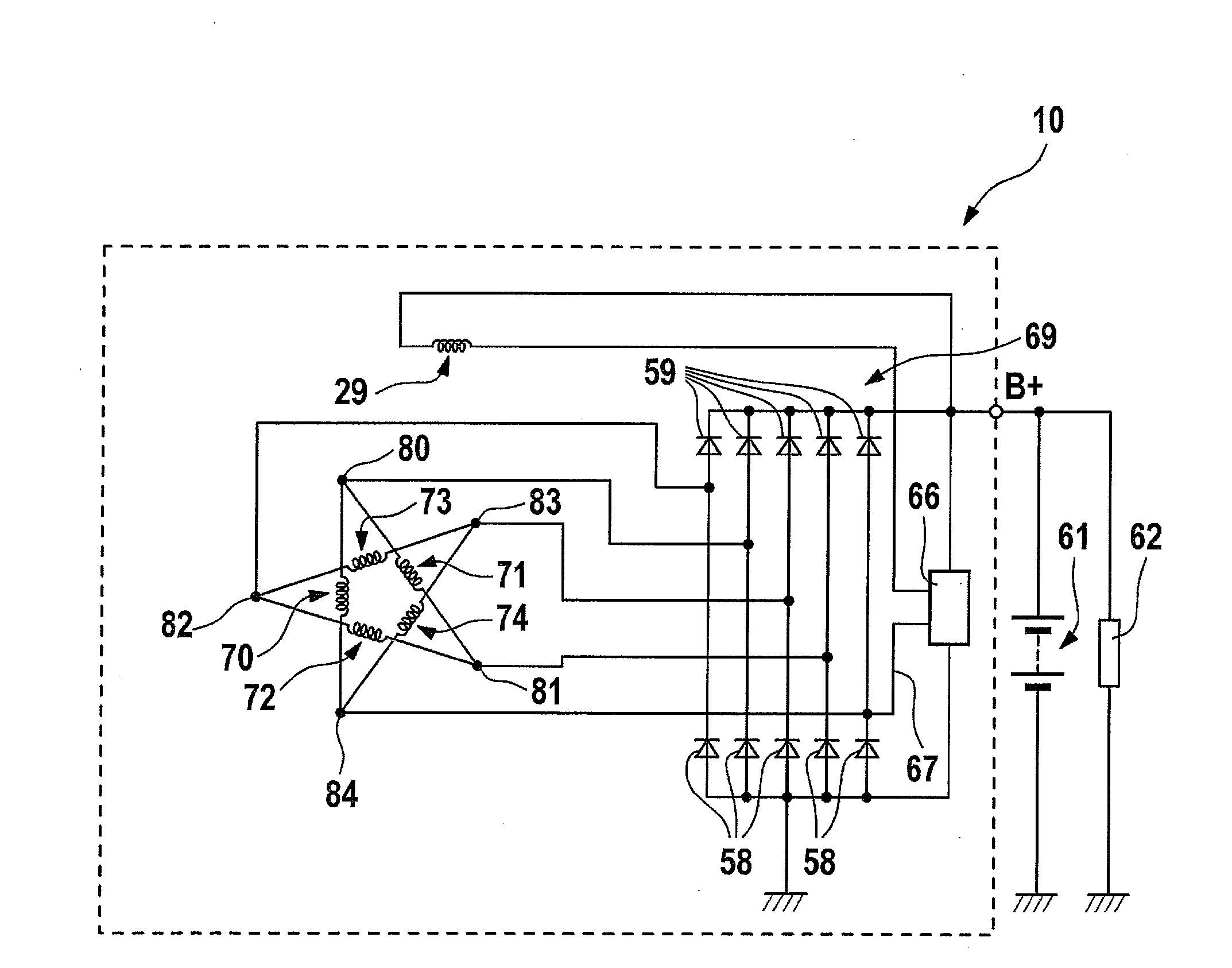 Power Supply Unit for a Vehicle Electrical System of a Motor Vehicle