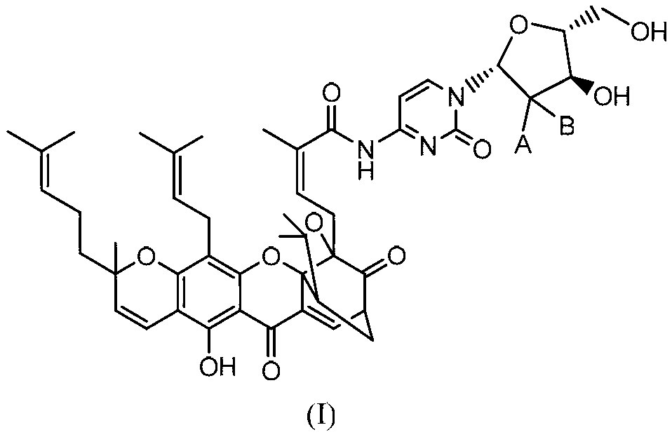 Garcinia acid amide derivative and preparation method thereof and purpose