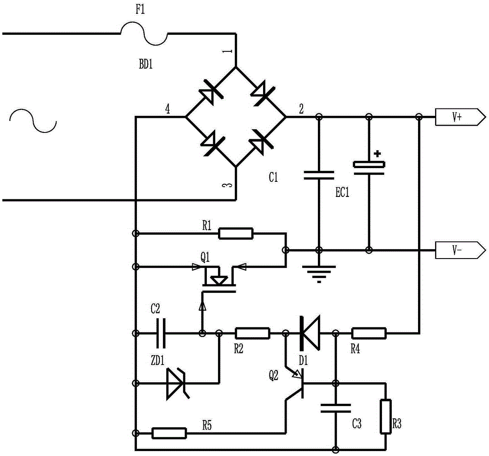 Anti-surge circuit