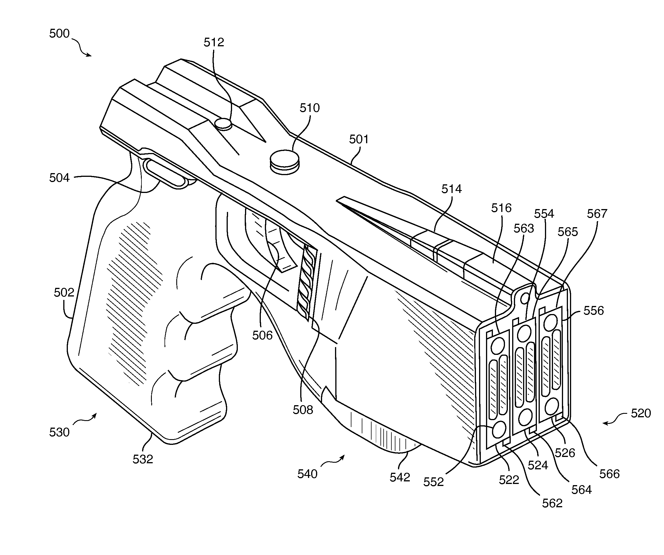 Systems and methods for a user interface for electronic weaponry