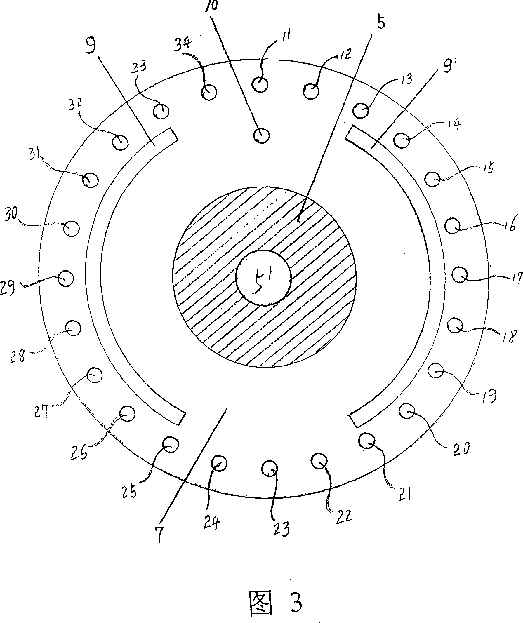 Reluctance motor and self-control optical coupled switch and motion control, structure damp and radiating method