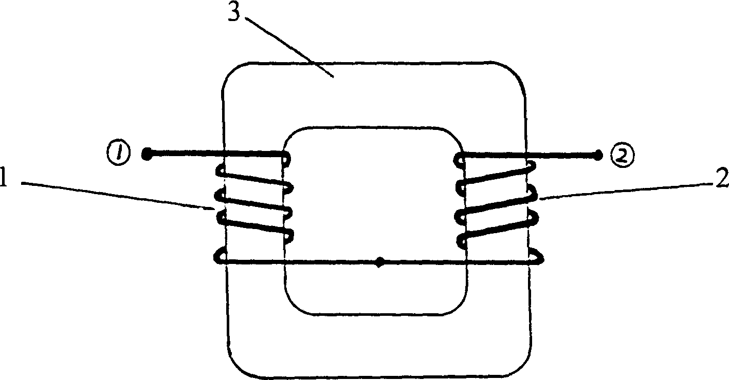 Double-voice coil counter-connection coupling moving-coil loudspeaker