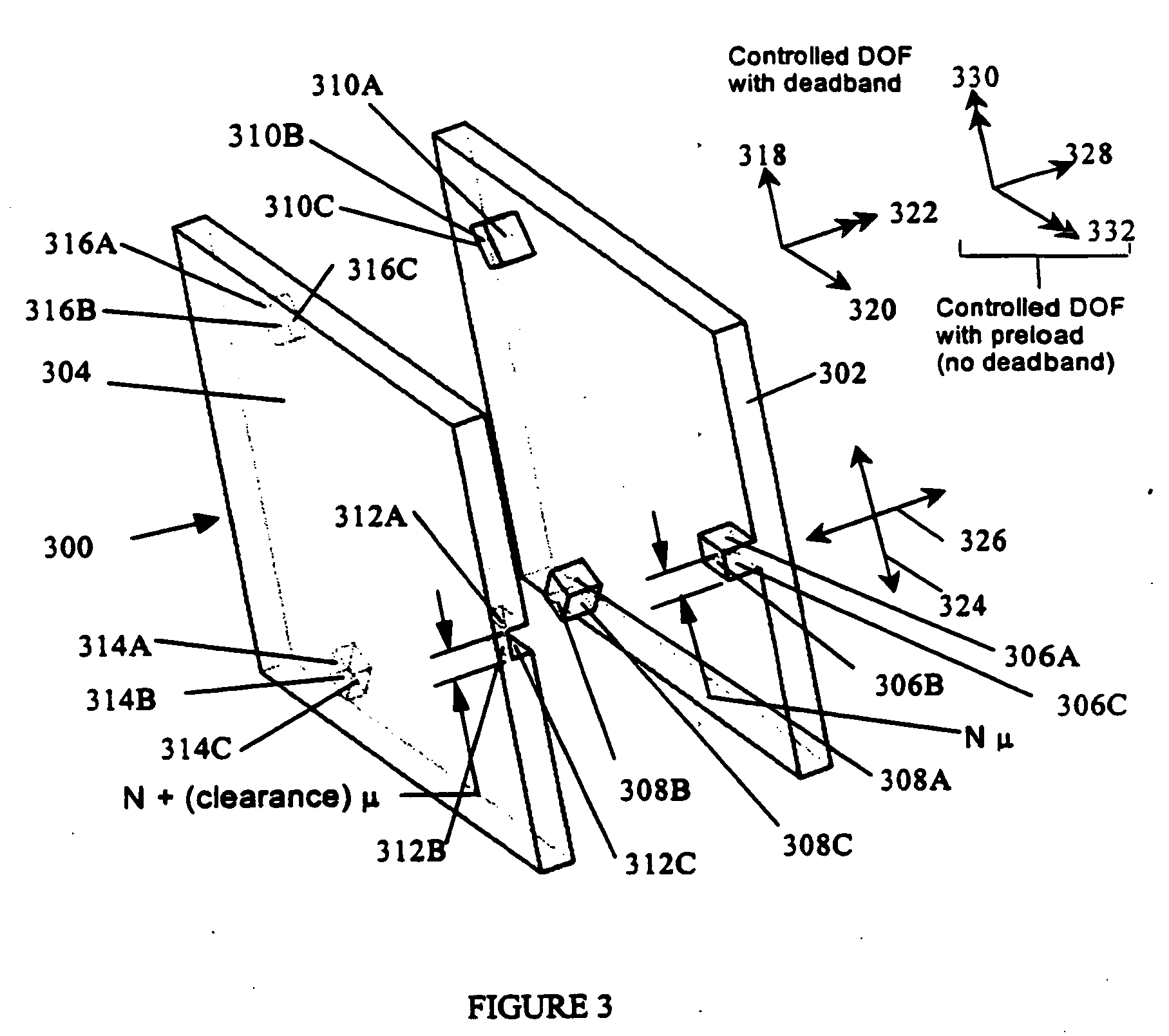 Base, payload and connecting structure and methods of making the same