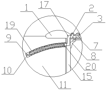 Oil storage bucket positioning protection base