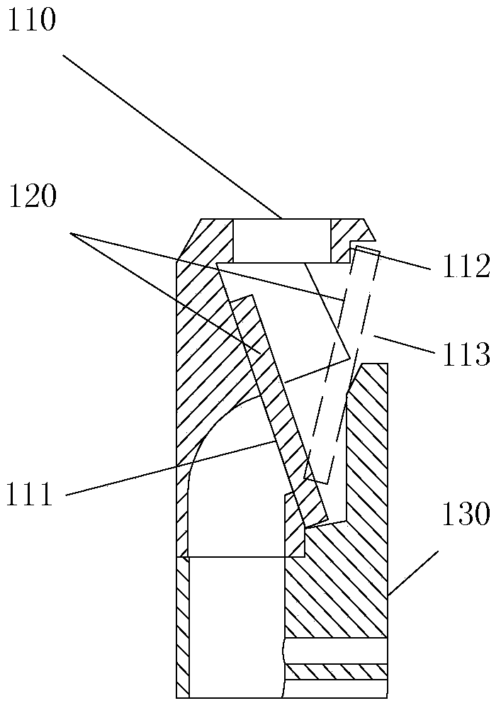 Intelligent anti-filling valve core and valve