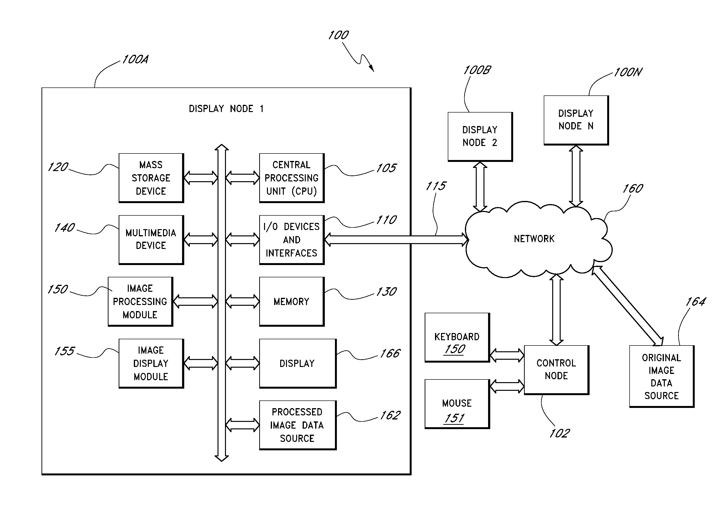 Systems, methods, and devices for manipulation of images on tiled displays