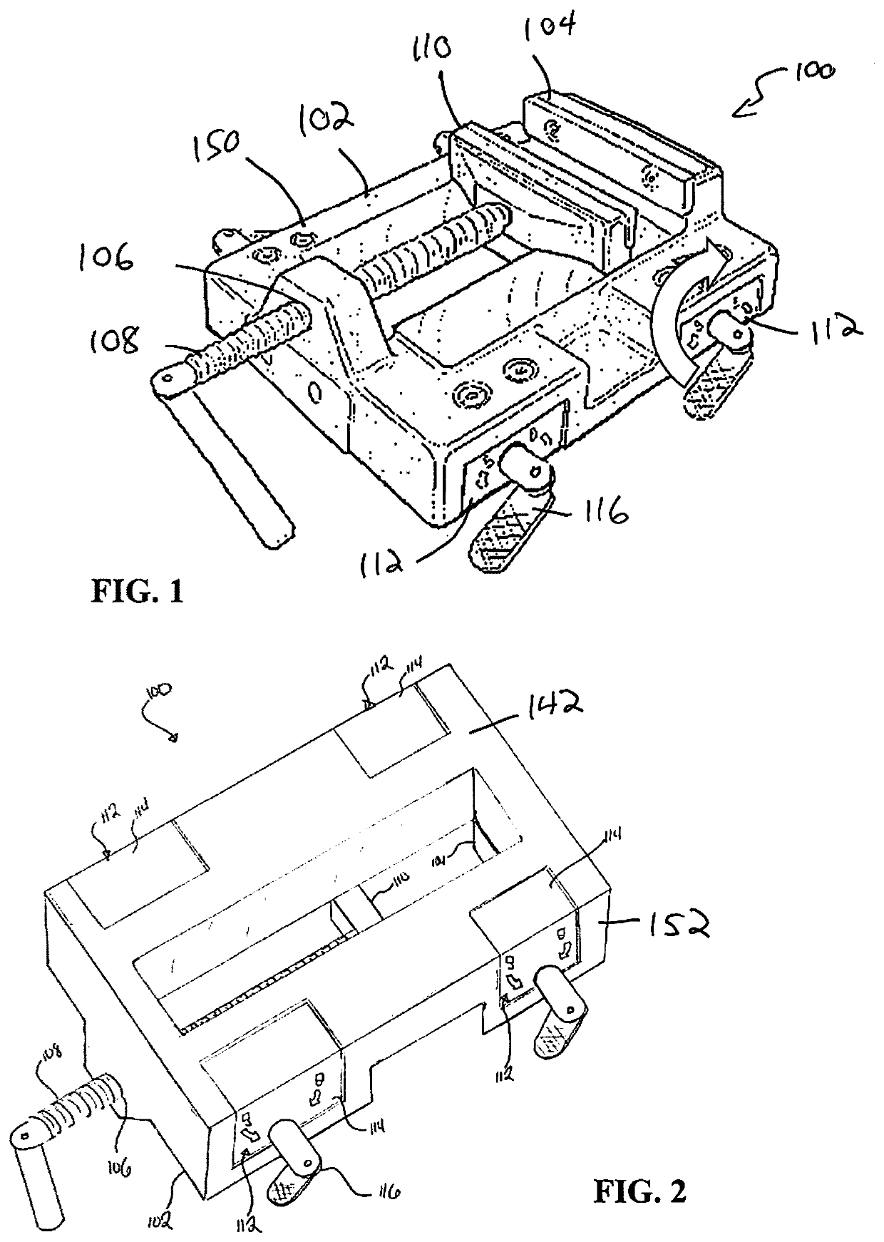 Vise with magnet