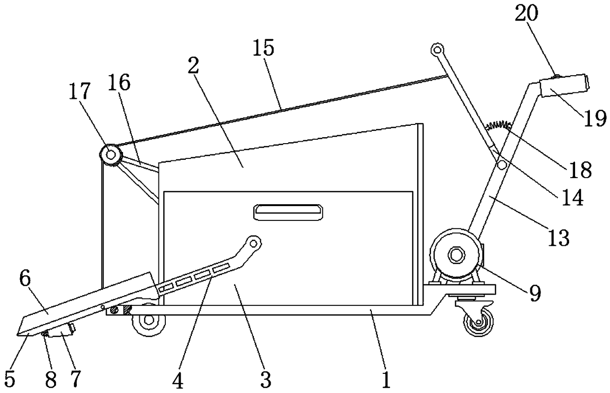 Rural livestock and poultry manure resource recycling device