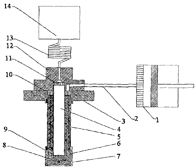 Screw thread welding integral narrow slit type coaxial pulse-tube refrigerator
